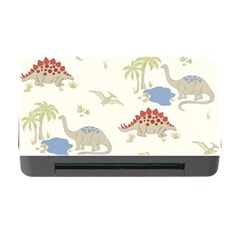 Dinosaur Art Pattern Memory Card Reader With Cf by Ket1n9