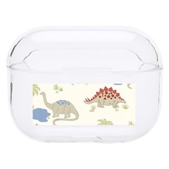 Dinosaur Art Pattern Hard Pc Airpods Pro Case by Ket1n9