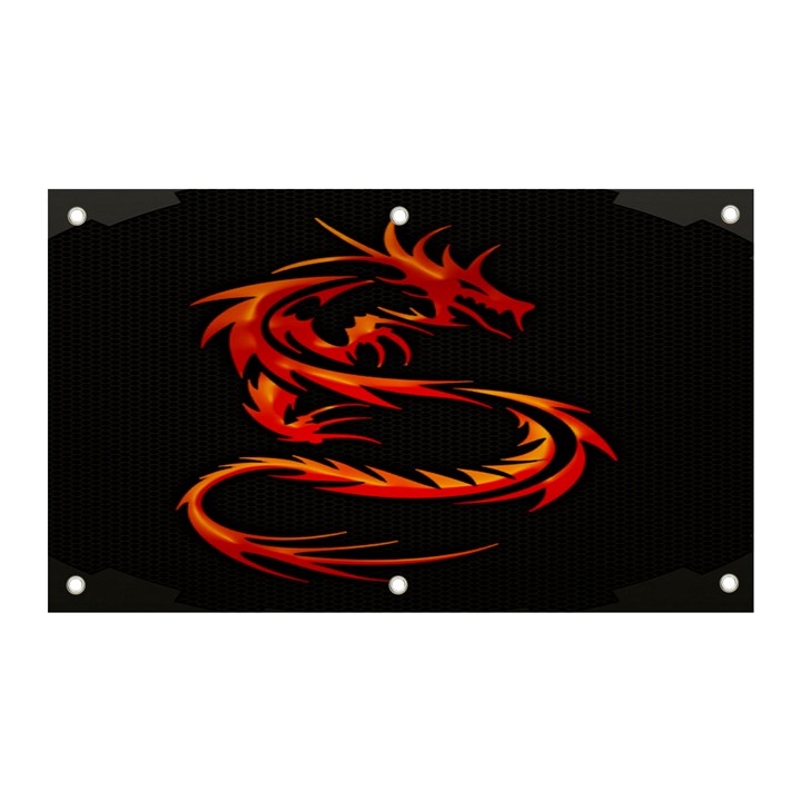 Dragon Banner and Sign 5  x 3 