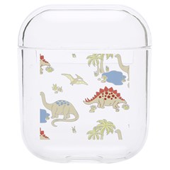 Dinosaur Art Pattern Hard Pc Airpods 1/2 Case by Ket1n9