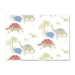 Dinosaur Art Pattern Crystal Sticker (a4) by Ket1n9