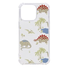 Dinosaur Art Pattern Iphone 13 Pro Tpu Uv Print Case by Ket1n9