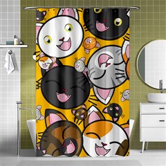 Cats Cute Kitty Kitties Kitten Shower Curtain 48  X 72  (small)  by Ket1n9