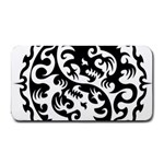 Ying Yang Tattoo Medium Bar Mat 16 x8.5  Bar Mat