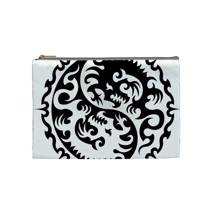 Ying Yang Tattoo Cosmetic Bag (Medium)