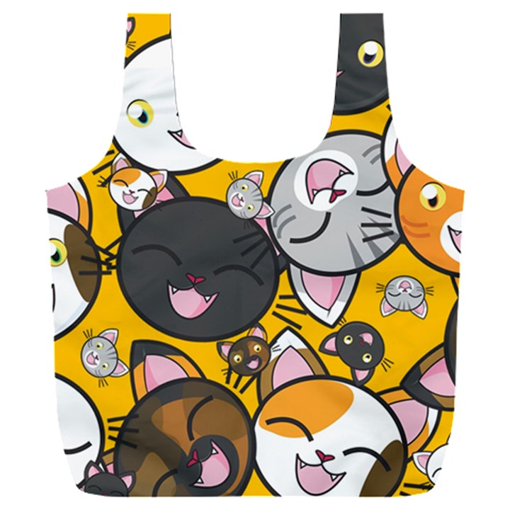 Cats Cute Kitty Kitties Kitten Full Print Recycle Bag (XXXL)