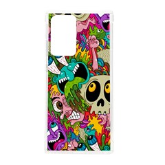 Crazy Illustrations & Funky Monster Pattern Samsung Galaxy Note 20 Ultra Tpu Uv Case by Ket1n9