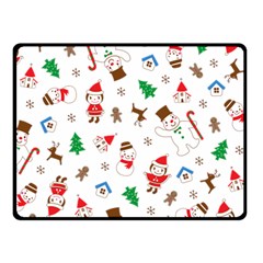 Christmas Fleece Blanket (small) by saad11