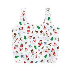 Christmas Full Print Recycle Bag (m)