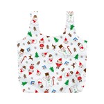 Christmas Full Print Recycle Bag (M) Front