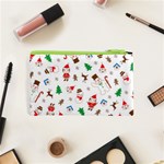 Christmas Cosmetic Bag (XS) Back