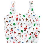 Christmas Full Print Recycle Bag (XXL) Back