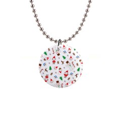 Christmas 1  Button Necklace by saad11