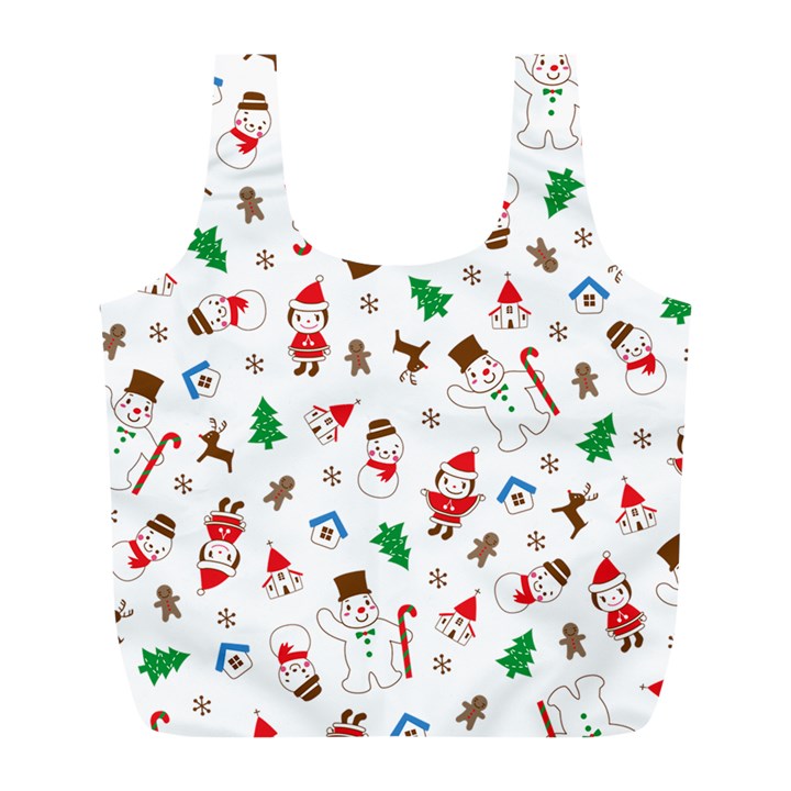 Christmas Full Print Recycle Bag (L)