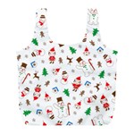 Christmas Full Print Recycle Bag (L) Back