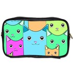 Cat Animals Cartoon Pattern Toiletries Bag (One Side) Front