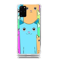 Cat Animals Cartoon Pattern Samsung Galaxy S20plus 6 7 Inch Tpu Uv Case