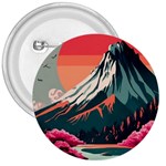 Mountain Landscape Sky Fuji Nature 3  Buttons Front