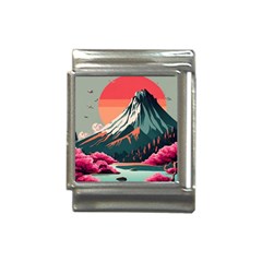 Mountain Landscape Sky Fuji Nature Italian Charm (13mm)