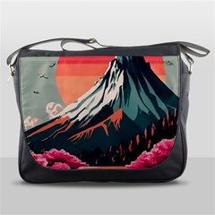 Mountain Landscape Sky Fuji Nature Messenger Bag