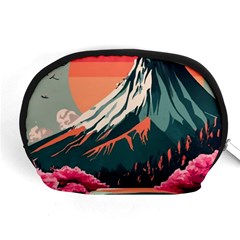 Mountain Landscape Sky Fuji Nature Accessory Pouch (medium) by Cendanart