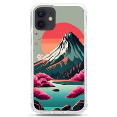 Mountain Landscape Sky Fuji Nature Iphone 12 Mini Tpu Uv Print Case	 by Cendanart