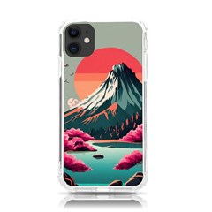 Mountain Landscape Sky Fuji Nature Iphone 11 Tpu Uv Print Case by Cendanart