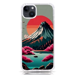 Mountain Landscape Sky Fuji Nature Iphone 14 Plus Tpu Uv Print Case by Cendanart