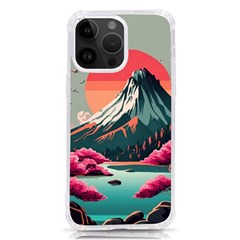 Mountain Landscape Sky Fuji Nature Iphone 14 Pro Max Tpu Uv Print Case by Cendanart