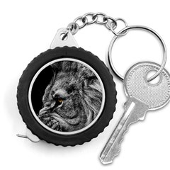 Angry Male Lion Roar Wild Animal Measuring Tape by Cendanart