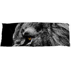 Angry Male Lion Roar Wild Animal Body Pillow Case Dakimakura (two Sides) by Cendanart