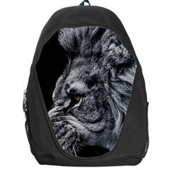 Angry Male Lion Roar Wild Animal Backpack Bag