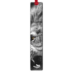 Angry Male Lion Roar Wild Animal Large Book Marks