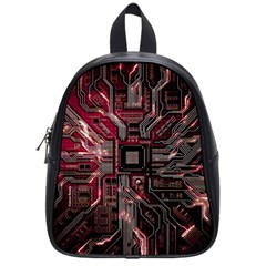 Chip Retro Technology School Bag (small) by Cendanart