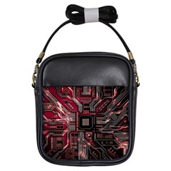 Chip Retro Technology Girls Sling Bag