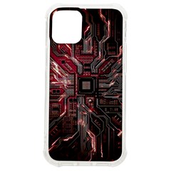 Chip Retro Technology Iphone 12 Mini Tpu Uv Print Case	 by Cendanart