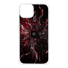 Chip Retro Technology Iphone 13 Tpu Uv Print Case by Cendanart