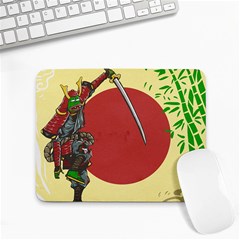 Meme Samurai Artwork Japaneses Small Mousepad by Cendanart