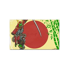 Meme Samurai Artwork Japaneses Sticker Rectangular (10 Pack) by Cendanart