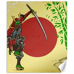 Meme Samurai Artwork Japaneses Canvas 8  X 10  by Cendanart