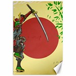 Meme Samurai Artwork Japaneses Canvas 24  x 36  23.35 x34.74  Canvas - 1