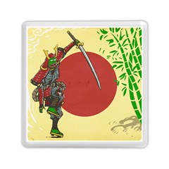 Meme Samurai Artwork Japaneses Memory Card Reader (square) by Cendanart