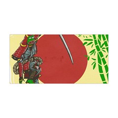 Meme Samurai Artwork Japaneses Yoga Headband by Cendanart