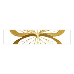 Simulated Gold Leaf Gilded Butterfly Velvet Scrunchie by essentialimage