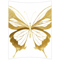 Simulated Gold Leaf Gilded Butterfly Back Support Cushion by essentialimage