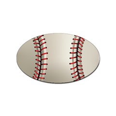 Baseball Sticker Oval (10 Pack) by Ket1n9