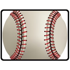 Baseball Fleece Blanket (large) by Ket1n9