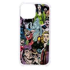 Vintage Horror Collage Pattern Iphone 13 Mini Tpu Uv Print Case by Ket1n9