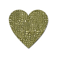 Aligator Skin Heart Magnet by Ket1n9