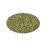 Aligator Skin Sticker Oval (100 pack) Front